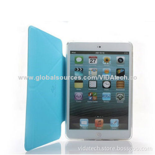 Folio and Flip Original PU Leather Case for iPad Mini 2